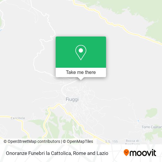 Onoranze Funebri la Cattolica map