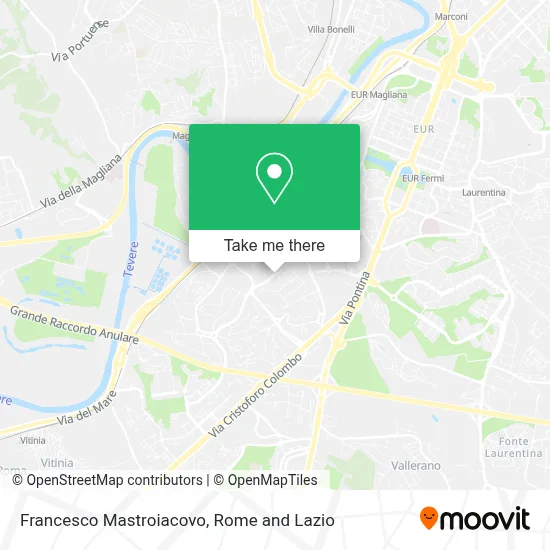 Francesco Mastroiacovo map