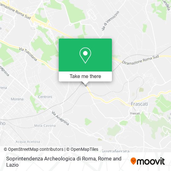 Soprintendenza Archeologica di Roma map
