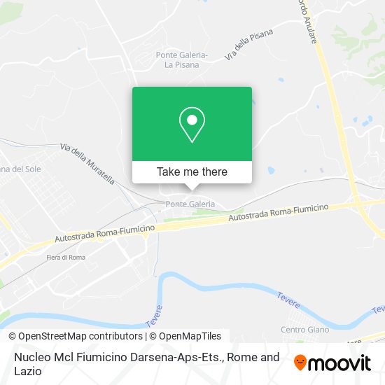 Nucleo Mcl Fiumicino Darsena-Aps-Ets. map