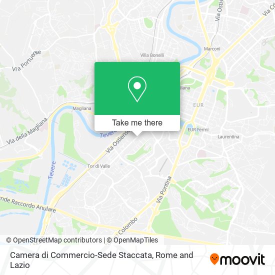 Camera di Commercio-Sede Staccata map