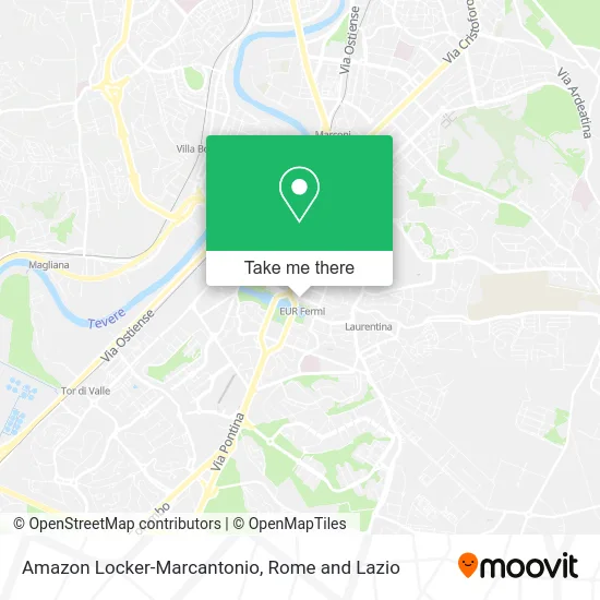 Amazon Locker-Marcantonio map