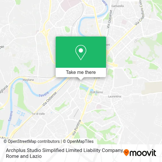 Archplus Studio Simplified Limited Liability Company map