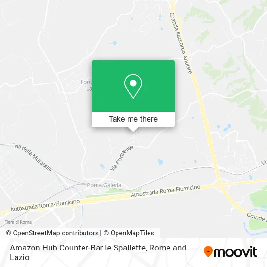 Amazon Hub Counter-Bar Le Spallette map