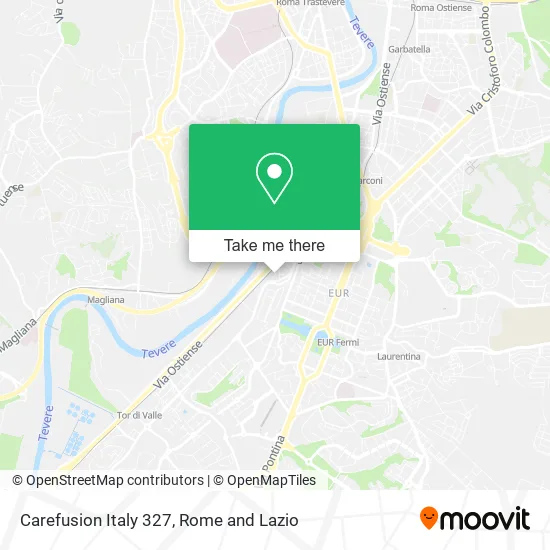 Carefusion Italy 327 map