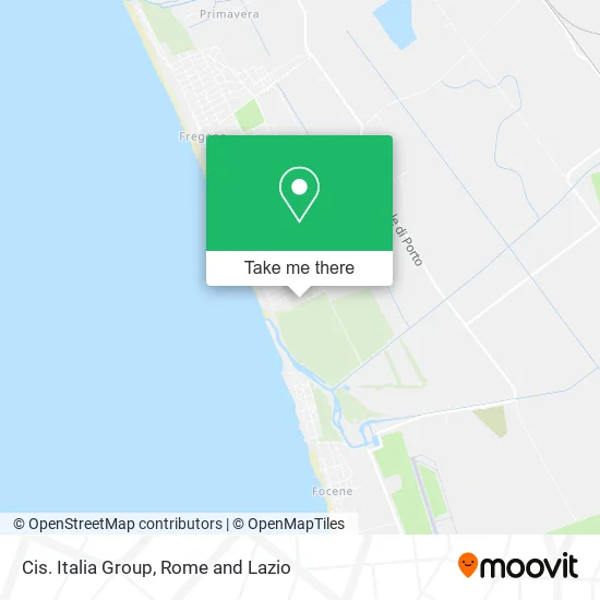 Cis. Italia Group map