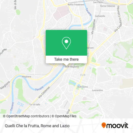 Quelli Che la Frutta map