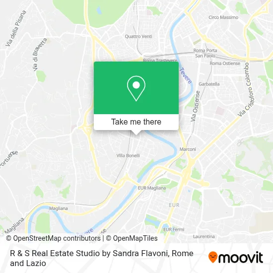R & S Real Estate Studio by Sandra Flavoni map