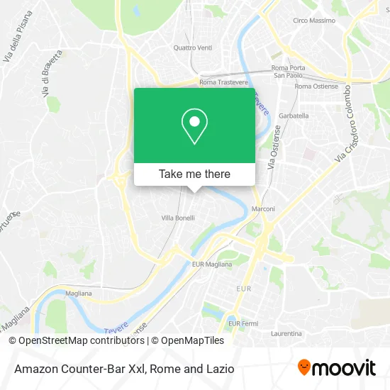 Amazon Counter-Bar Xxl map