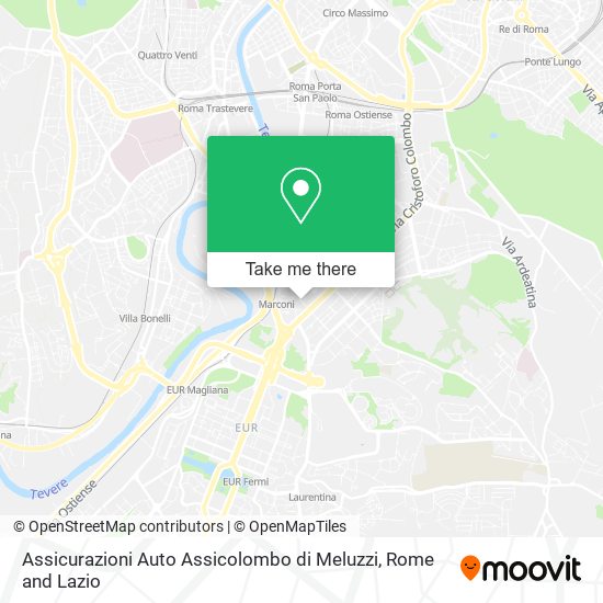 Assicurazioni Auto Assicolombo di Meluzzi map