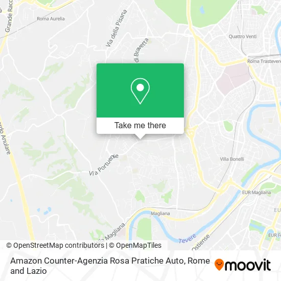 Amazon Counter-Rosa Auto Practices Agency map