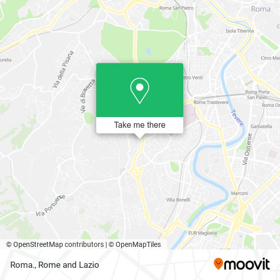 Roma. map