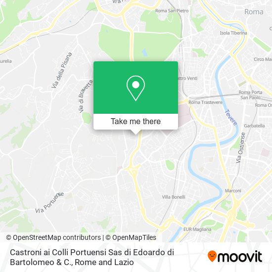 Castroni ai Colli Portuensi Sas di Edoardo di Bartolomeo & C. map