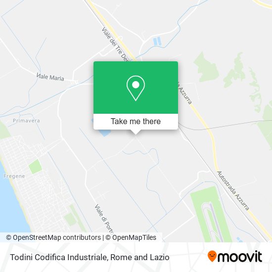Todini Codifica Industriale map
