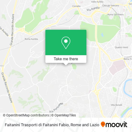 Faitanini Trasporti di Faitanini Fabio map