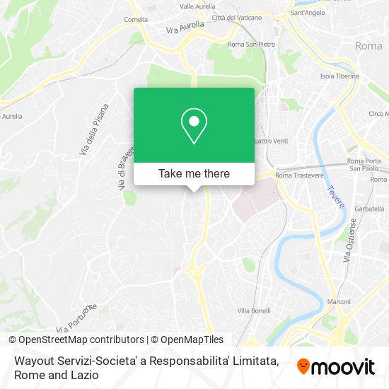 Wayout Servizi-Societa' a Responsabilita' Limitata map