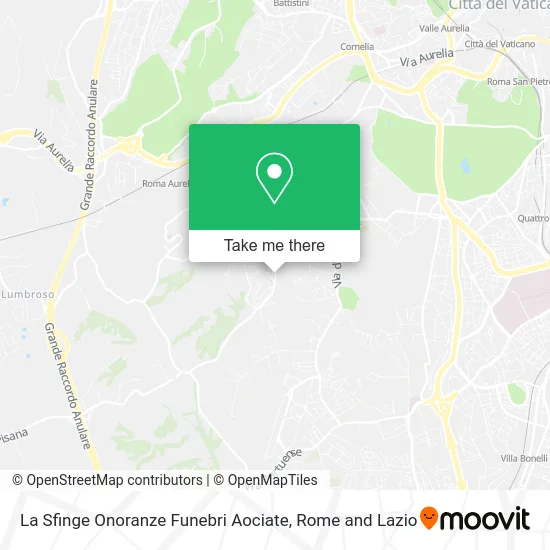 The Sphinx Funeral Services map