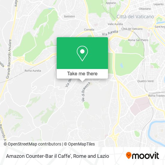 Amazon Counter-Bar il Caffe' map