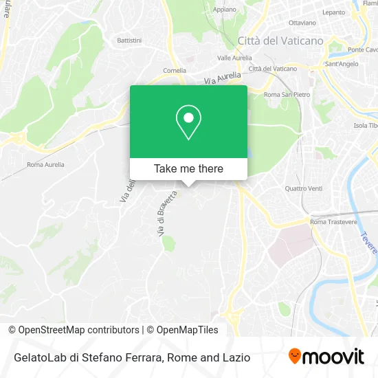 GelatoLab of Stefano Ferrara map