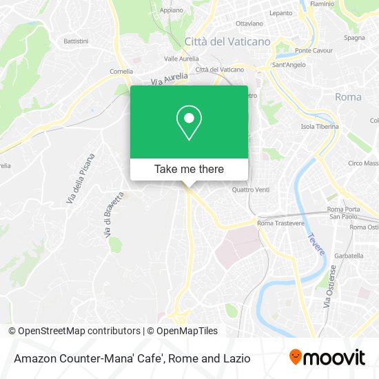 Amazon Counter-Mana' Cafe' map