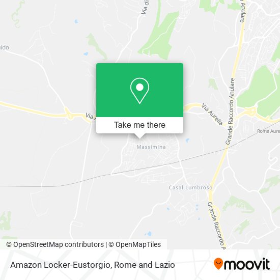 Amazon Locker-Eustorgio map