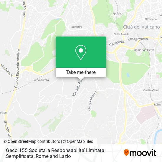 Geco 155 Societa' a Responsabilita' Limitata Semplificata map