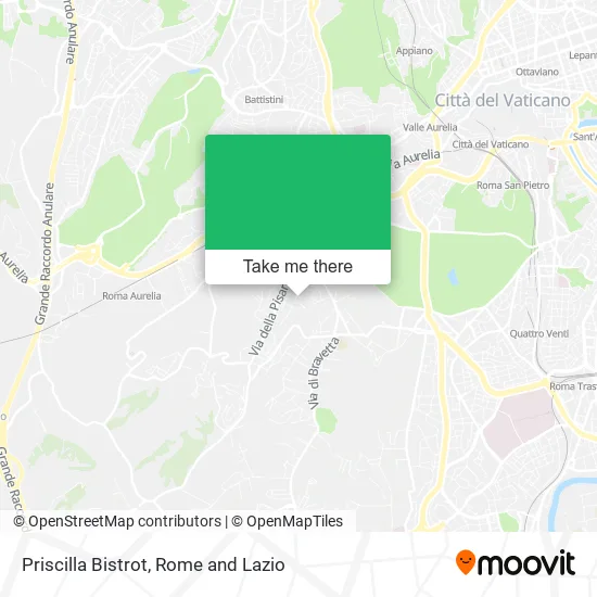 Priscilla Bistro map