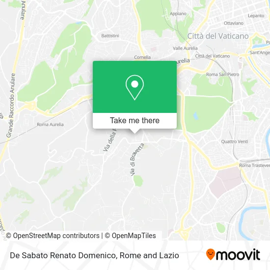 De Sabato Renato Domenico map