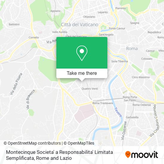 Montecinque Societa' a Responsabilita' Limitata Semplificata map