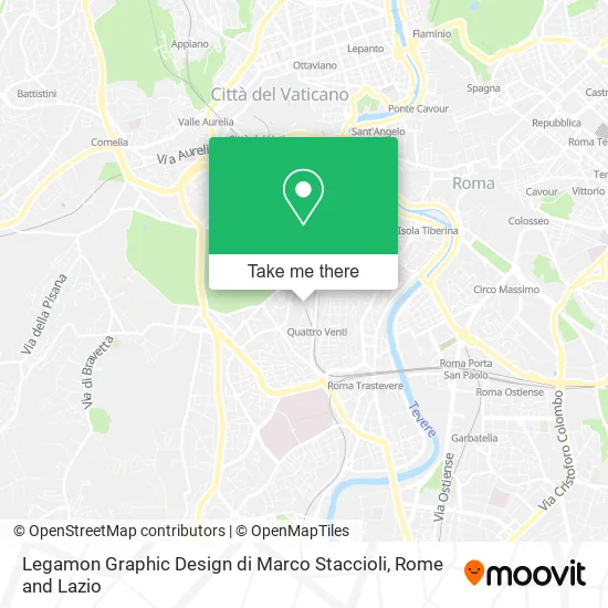 Legamon Graphic Design by Marco Staccioli map