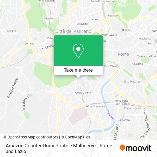 Amazon Counter-Romi Poste e Multiservizi map