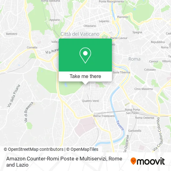 Amazon Counter-Romi Post and Multi-Services map