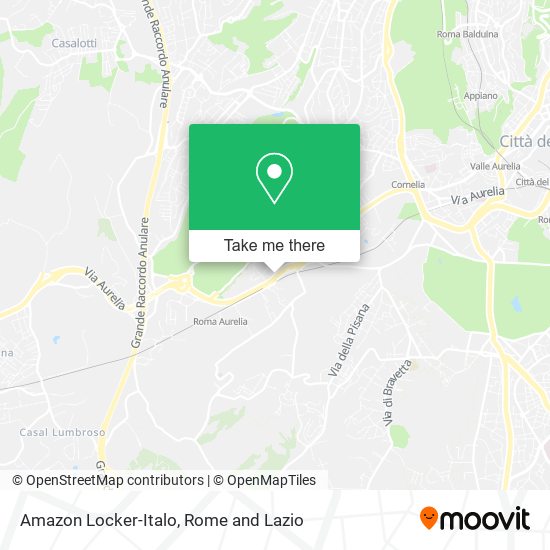 Amazon Locker-Italo map