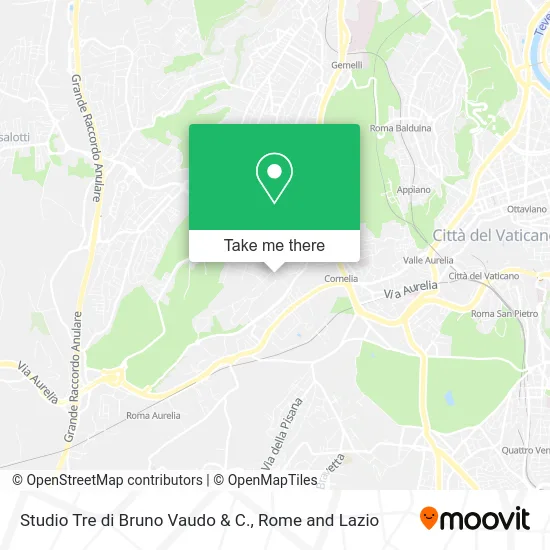 Studio Tre by Bruno Vaudo & C. map