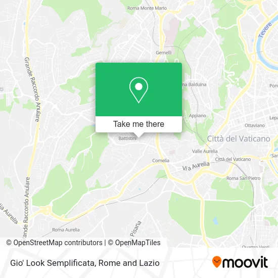 Gio' Look Simplified map