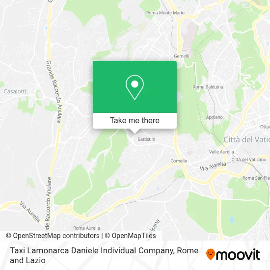 Taxi Lamonarca Daniele Individual Company map