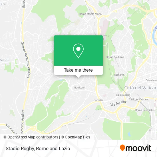 Rugby Stadium map