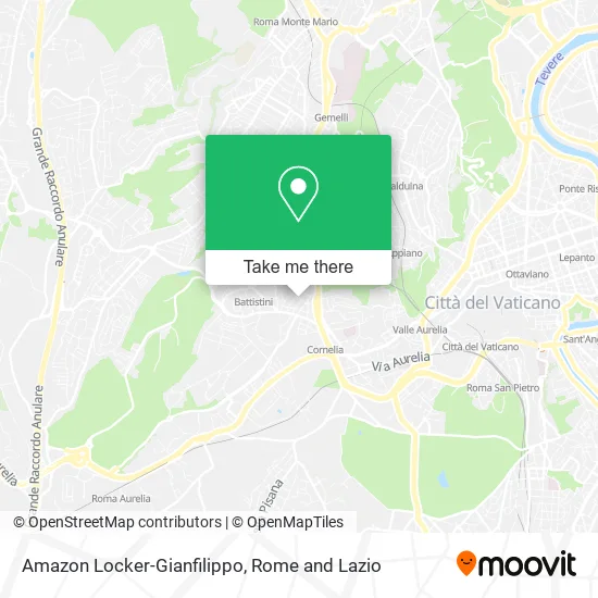 Amazon Locker-Gianfilippo map