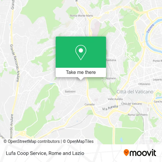 Lufa Coop Service map