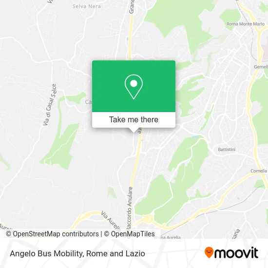 Angelo Bus Mobility map