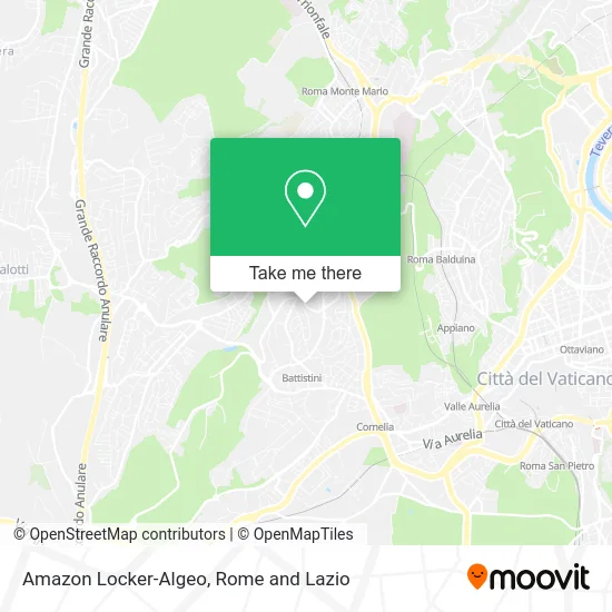 Amazon Locker-Algeo map