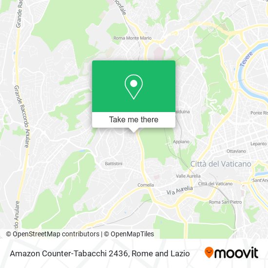 Amazon Counter-Tabacchi 2436 map