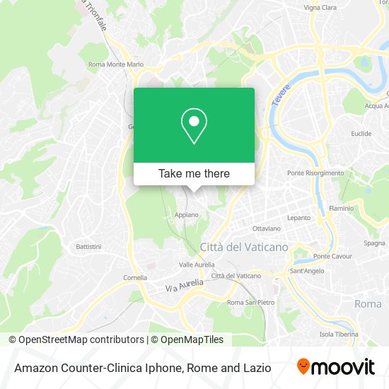 Amazon Counter-Clinica Iphone map