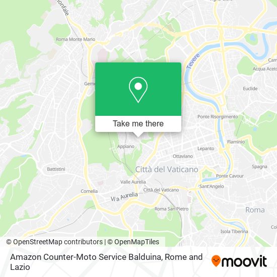 Amazon Counter-Moto Service Balduina map