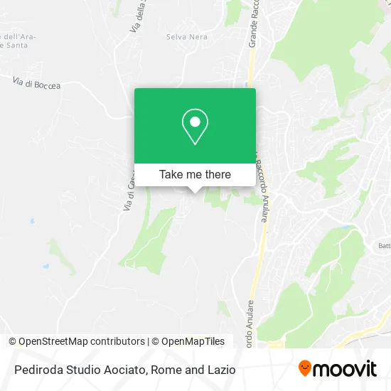 Pediroda Associated Studio map