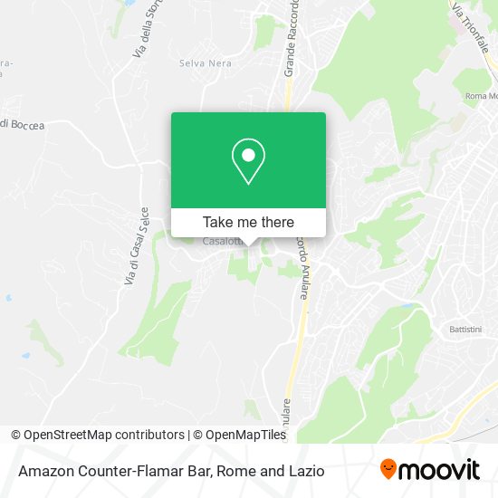 Amazon Counter-Flamar Bar map