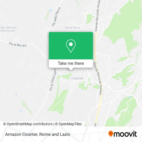 Amazon Counter map