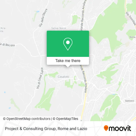 Project & Consulting Group map