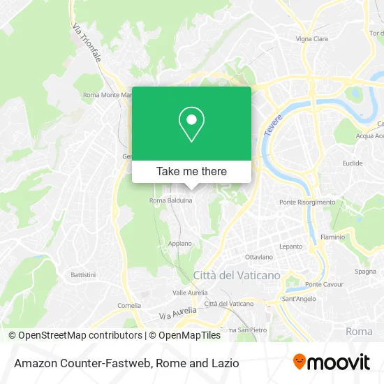 Amazon Counter-Fastweb map