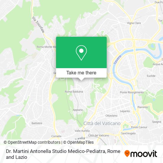 Dr. Martini Antonella Studio Medico-Pediatra map